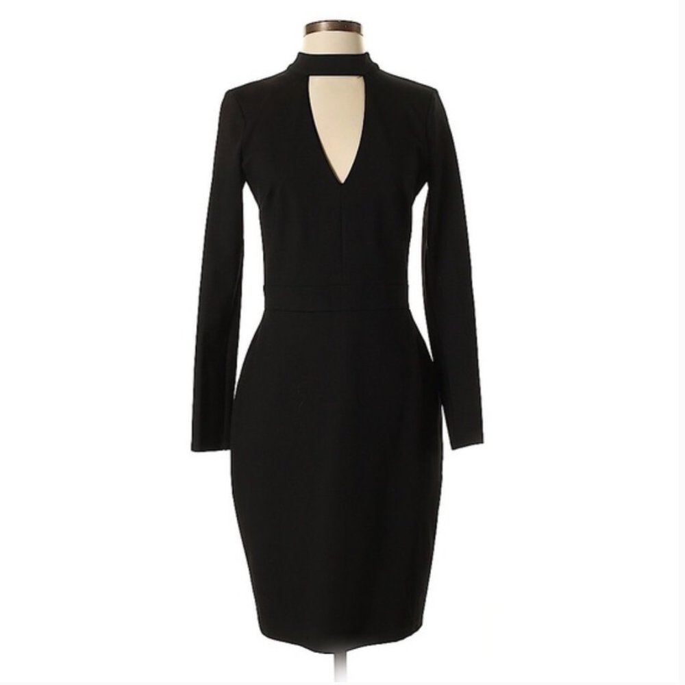 Adelyn Rae High Neck Dress